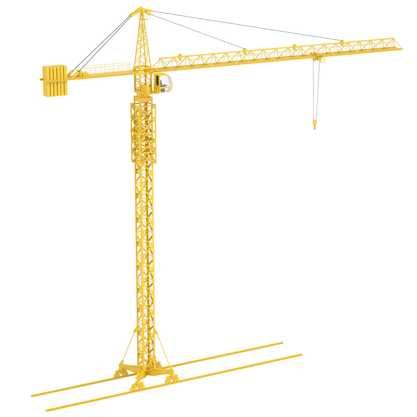 image shows Hammerhead Tower Crane