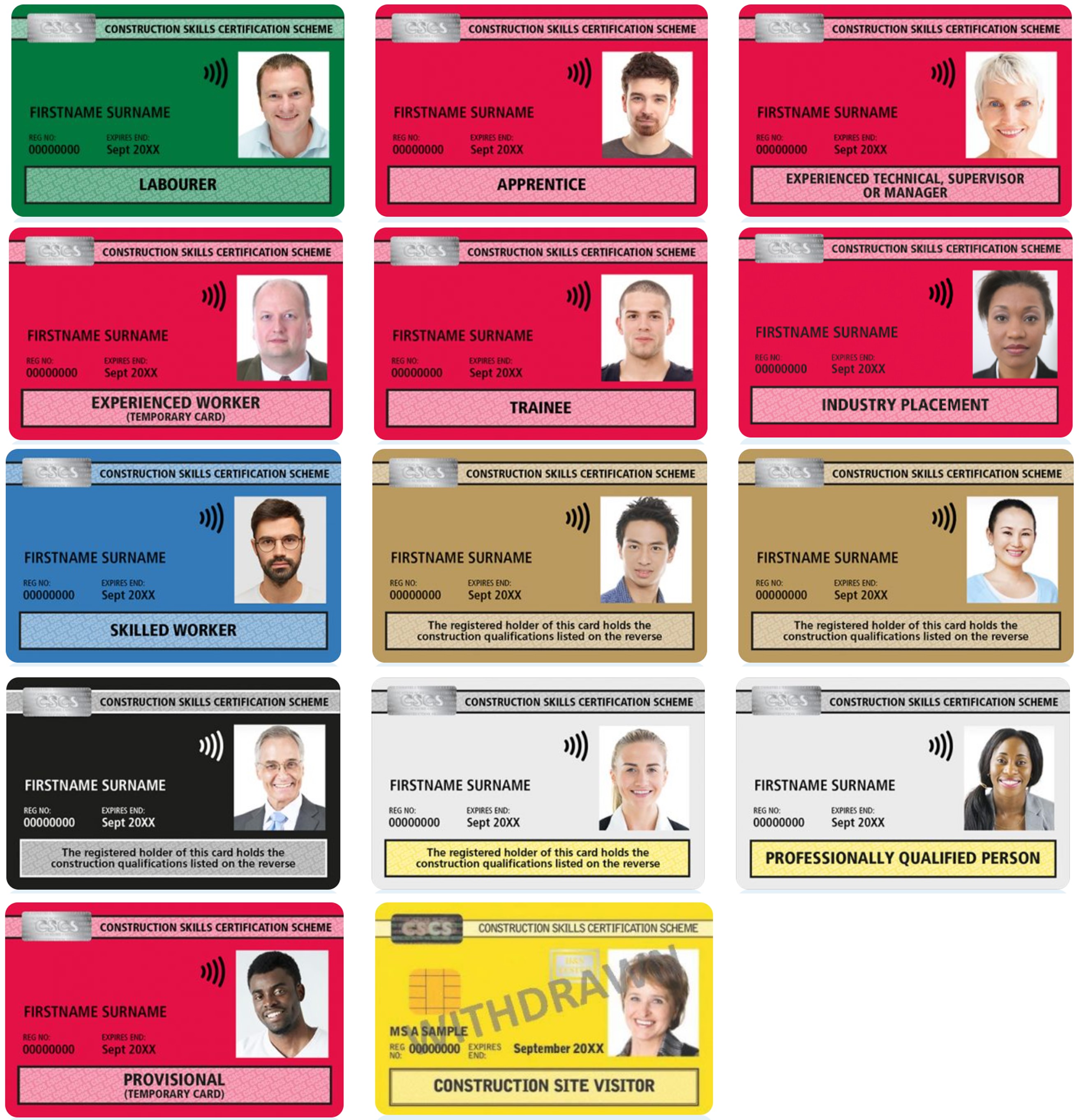 CSCS Cards Available