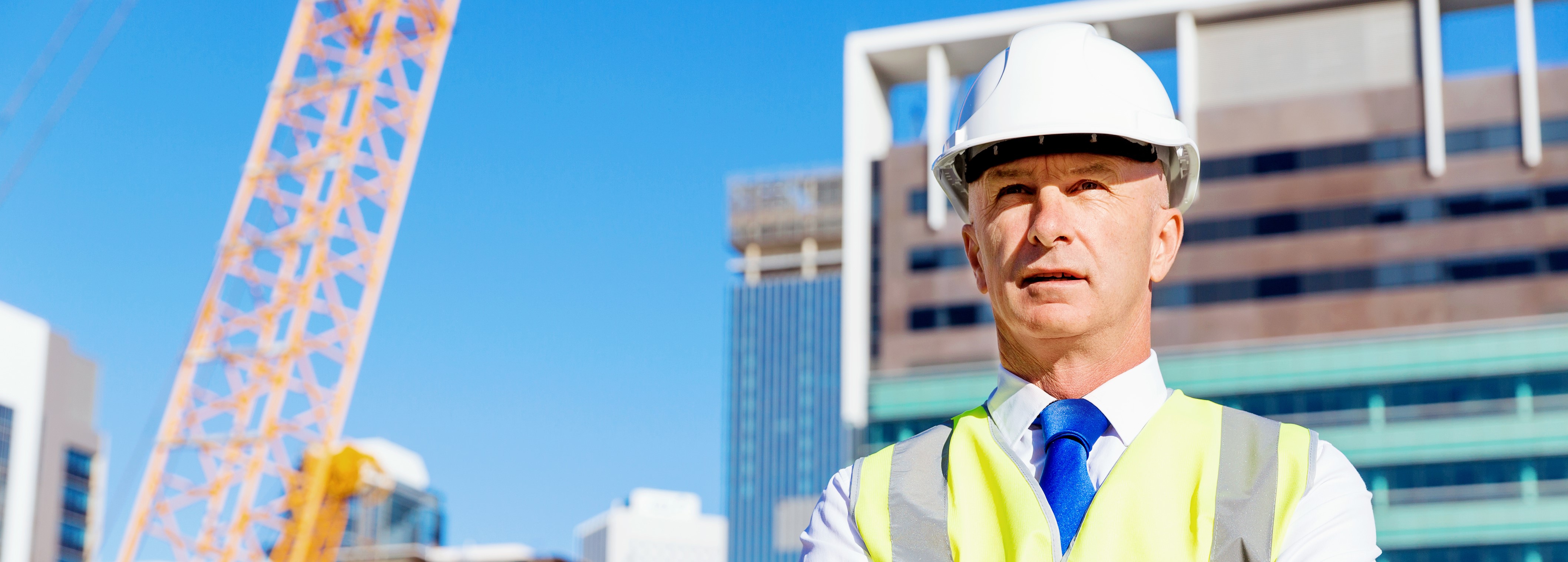 image shows a Construction Site Manager