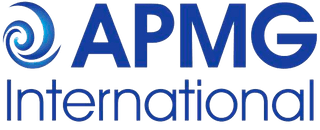 image shows APMG logo
