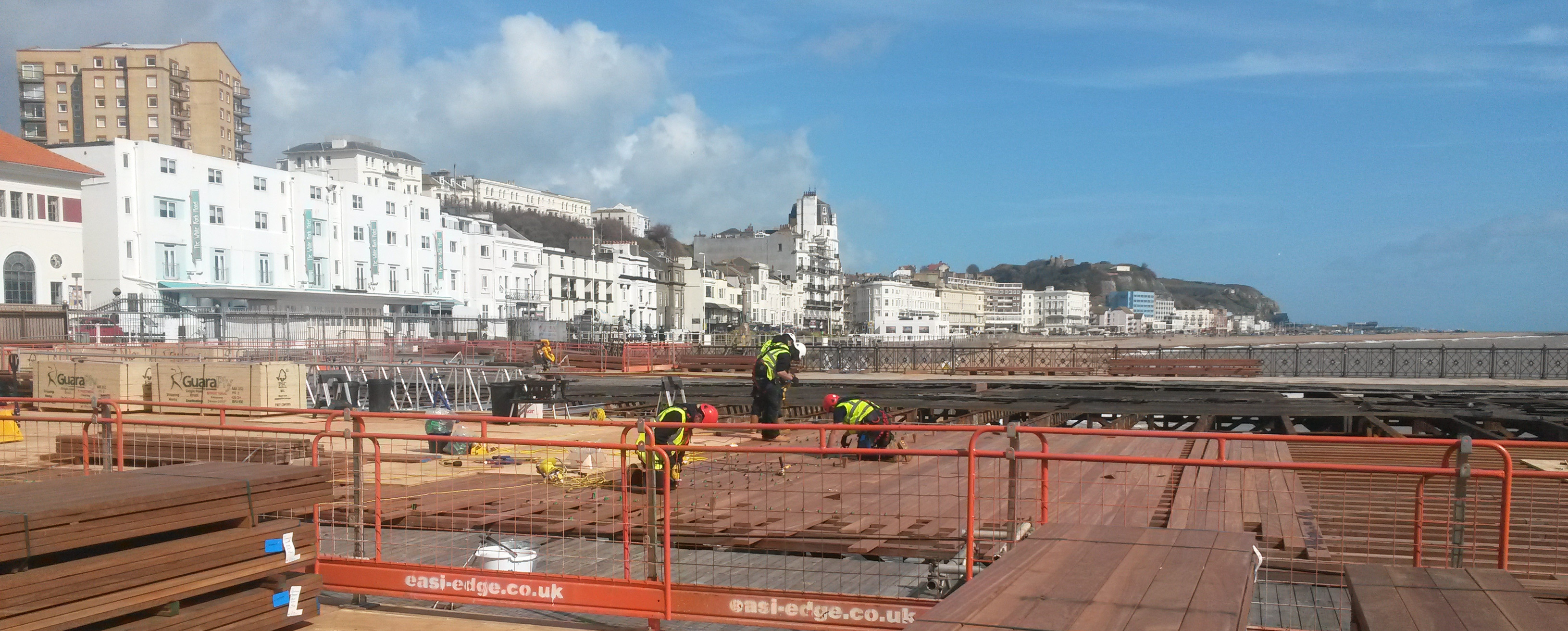 image shows Temporary Works construction