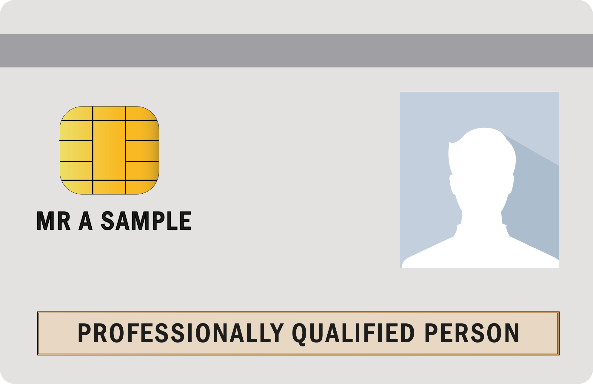 Professionally Qualified Person Card