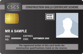 Site Managers Card