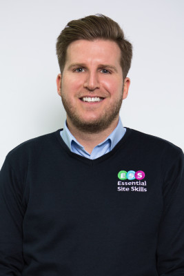 Photograph shows Gareth Davies, Business Development Director at Essential Site Skills, a Leading Health and Safety and Construction Training Course Provider