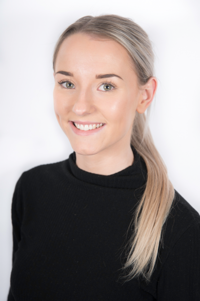 Photograph shows Jodie Bamforth, Business Admin Apprentice at Leading Health and Safety Course Provider Essential Site Skills