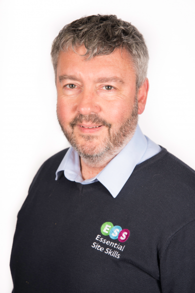 Photograph shows Senior Training & Consultancy Manager, John Wright from Essential Site Skills, a Leading Health and Safety and Construction Training Course Provider