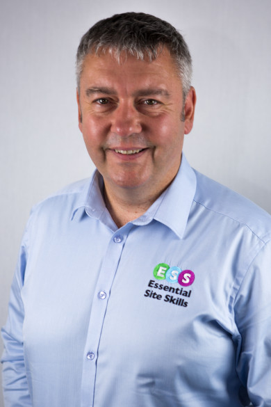 Photograph shows Senior Training & Consultancy Manager, John Wright from Essential Site Skills, a Leading Health and Safety and Construction Training Course Provider