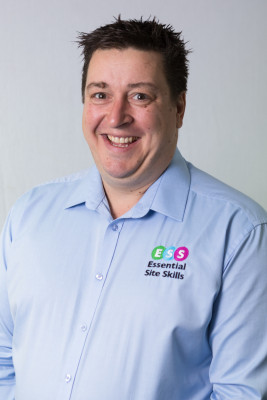 Photograph shows Michael Richardson, Funding Manager at Leading Health and Safety Course Provider Essential Site Skills