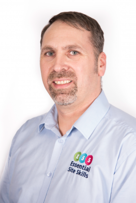Photograph shows Mike Kirkham-Ingram, Training & Consultancy Instructor at Leading Health and Safety Course Provider Essential Site Skills
