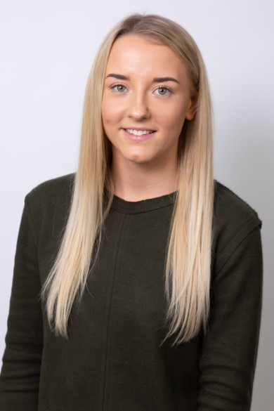 Photograph shows Jodie Bamforth, Business Admin Apprentice at Leading Health and Safety Course Provider Essential Site Skills
